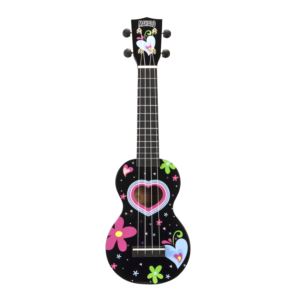 Mahalo+MA1-HEBK+Art+Soprano+Ukulele.+Heart+Graphic