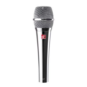 SE+V7-CHROME+Dynamic+Supercardioid+Vocal+Microphone.+Chrome