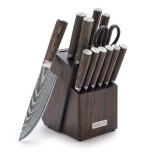 Stainless+Steel+13pc+Knife+Block+Set