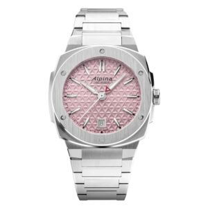 Ladies%27+Alpiner+Extreme+Quartz+Silver-Tone+Stainless+Steel+Watch+Pink+Dial