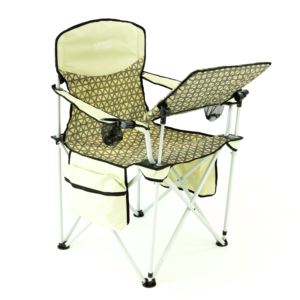 iChair+Folding+Wine+Chair+w%2F+Adjustable+Table+Earth+Diamond