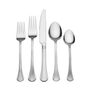 51pc+Cascade+18%2F0+Stainless+Steel+Flatware+Set