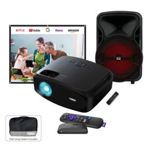 Naxa+210%22+Home+Theater+LCD+Projector+Combo