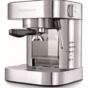 Espressione+Automatic+Pump+Espresso+Machine+with+Thermo+Block+System+-+Stainless+Steel