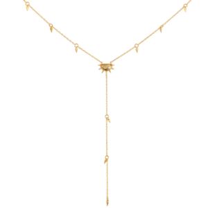 Satya+16%22+Citrine+Sun+Lariat+Necklace