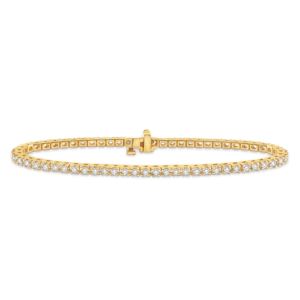 Diamond+Tennis+Bracelet+Gold