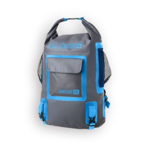 Surfside+Dry+Bag+Slate+Gray%2FElectric+Blue