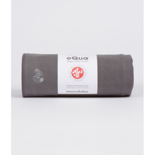 Absorbent, non-slip and quick drying, the eQua® Mat Towel spreads over your  yoga mat to provide a sanitary and slip-resistant surface. Works great for  all types of yoga including vinyasa and power